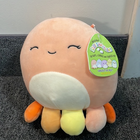 Squishmallows Melina 7 in octopus Stuffed Plush - Picture 2 of 3